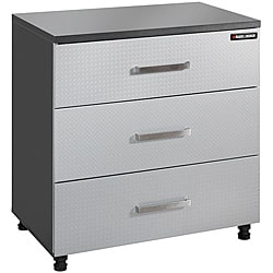 Shop Black Decker Garage And Workshop 3 Drawer Base Cabinet