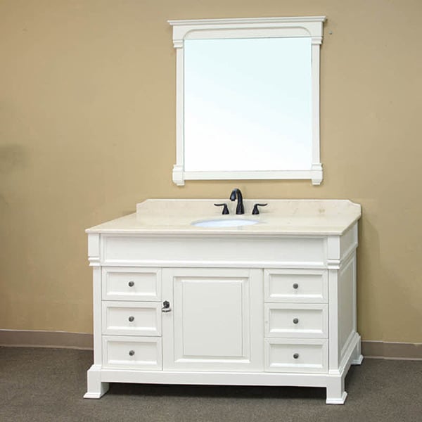 Olivia Antique White Bathroom Vanity Bellaterra Home Bathroom Vanities