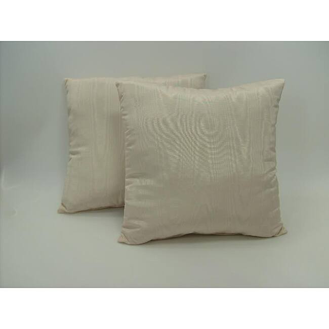 Moire Porcelain Throw Pillows (Set of 2)