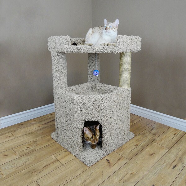 corner cat tree