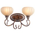 Woodbridge Lighting Liezel 2-light Copper Glow Bath Sconce