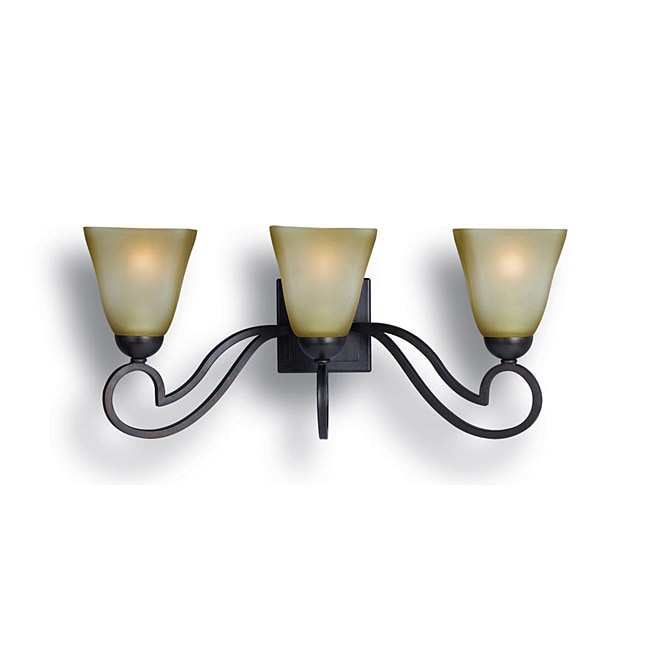 Woodbridge Lighting Palermo 3 light Bordeaux Bath Sconce