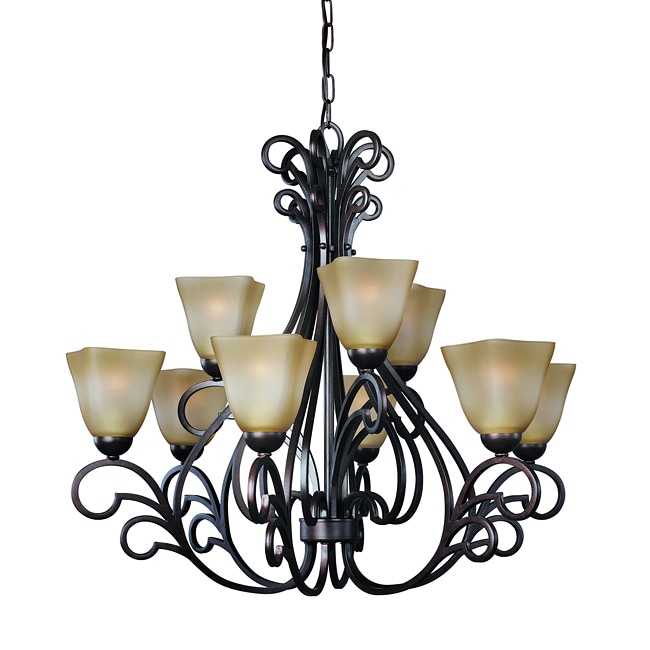 Woodbridge Lighting Palermo 9light Bordeaux Chandelier Free Shipping