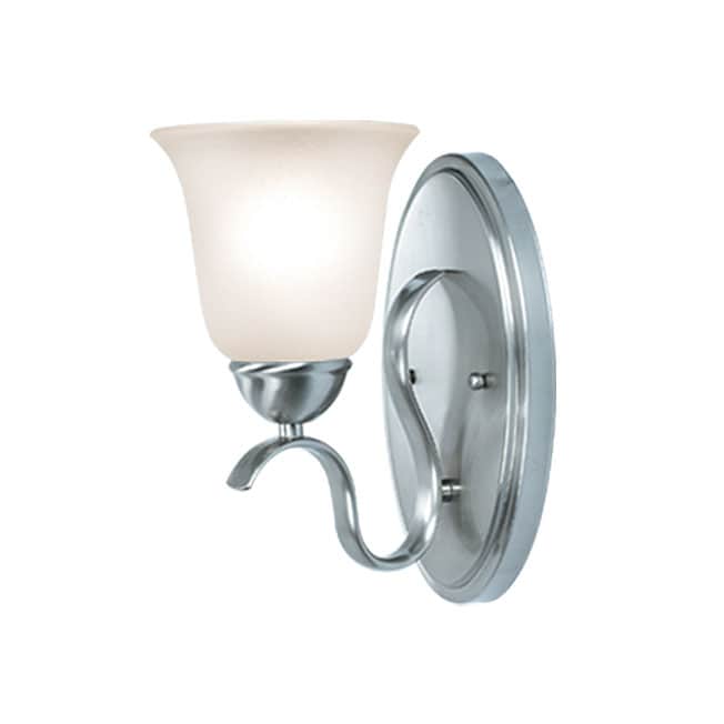 Woodbridge Lighting Beaconsfield 1 Light Satin Nickel Bath Sconce Woodbridge Lighting Beaconsfield 1 Light Satin Nickel Bath Sconce