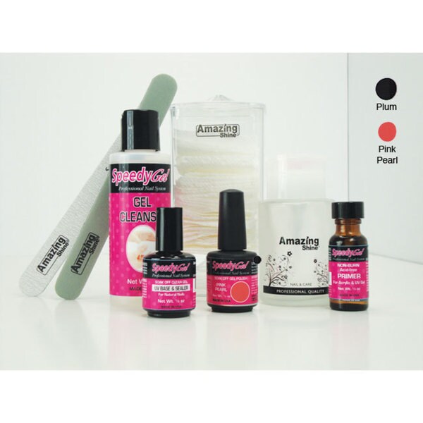Amazing Shine SpeedyGel Nail Polish Kit- 21 Day Gel Nail Polish