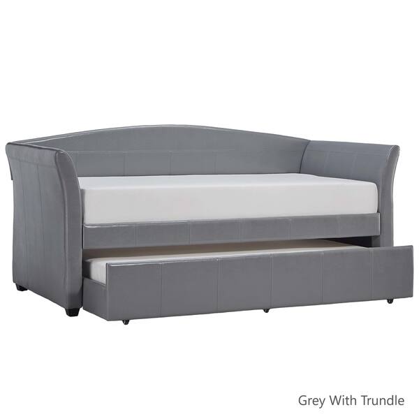 Shop Deco Faux Leather Daybed And Trundle By Inspire Q Bold On
