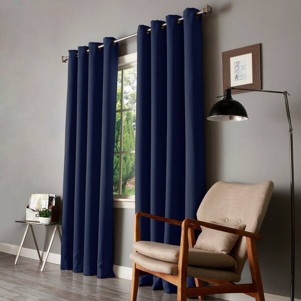 Shop Fire Retardant 95 Inch Blackout Curtain Pair Free Shipping