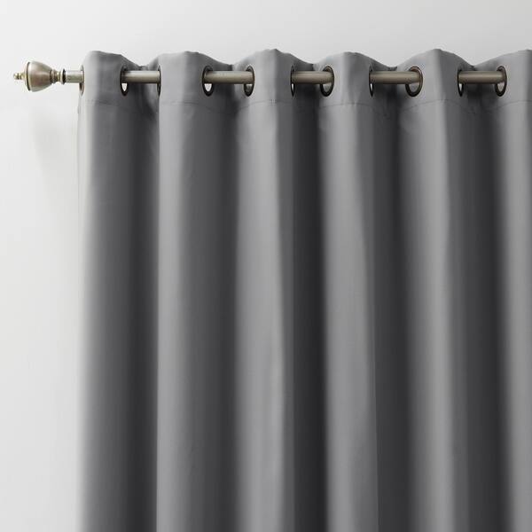 Shop Aurora Home Wide Fire Retardant 96 Inch Blackout Curtain