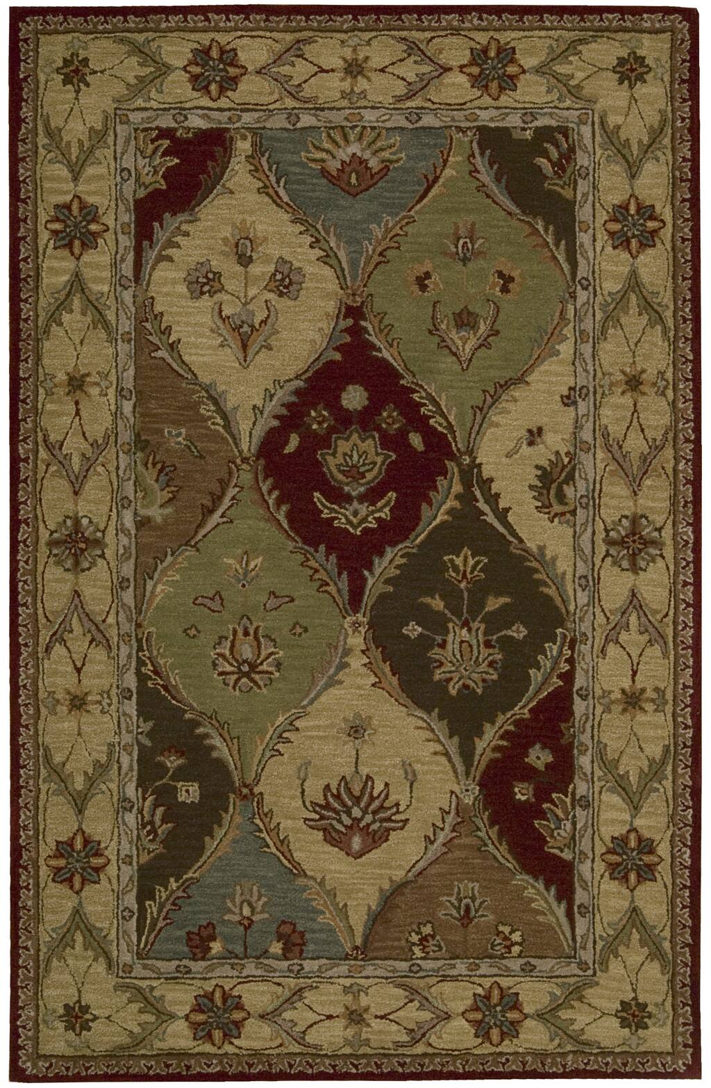 Nourison India House IH81 Traditional Area Rug