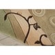 preview thumbnail 4 of 22, Nourison Contour Classic Damask with Scrolling leaves and Geometric Shapes Hand-tufted Area Rug