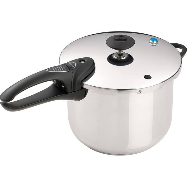 Aluminum Stovetop Pressure Cooker, 6 Quart, Safe, Durable, Easy To