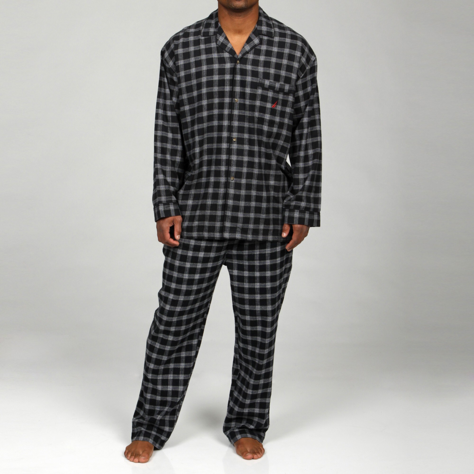 nautica men's flannel pajama pants
