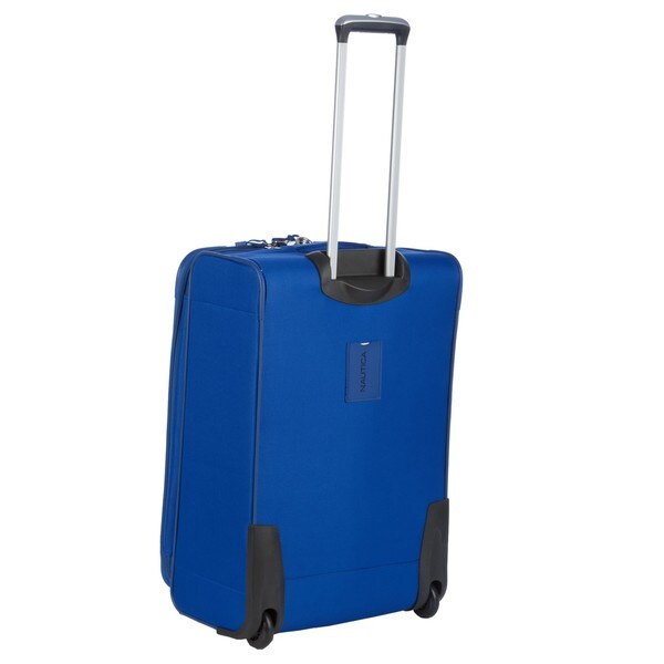 Shop Nautica Helmsman Colbalt Blue 4-piece Luggage Set - Free Shipping ...