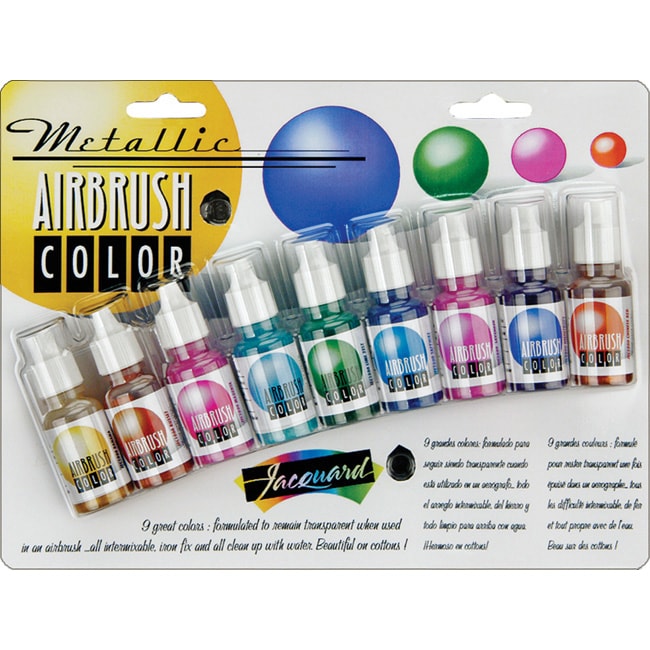 Jacquard Metallic Airbrush Exciter (pack Of 8)