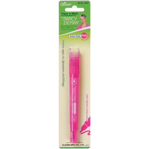 Clover Trace 'n Mark Air Erasable Marker Pen By Nancy Zieman - Bed