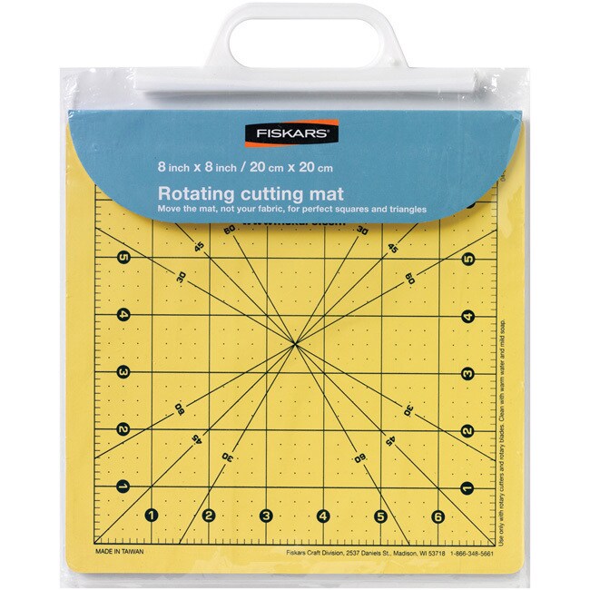 Shop Fiskars Self Healing 8x8 Rotating Cutting Mat Free Shipping