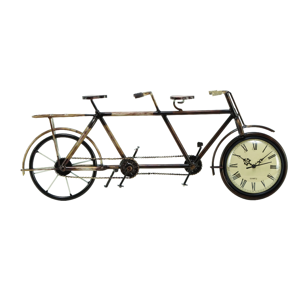 Casa Cortes Tandem Bicycle Accent Clock