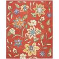 Safavieh Handmade Blossom Rust Wool Area Rug - 8' x 10'