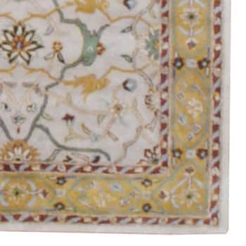 HERAT ORIENTAL Handmade Mahal Wool Rug - 2' x 3'