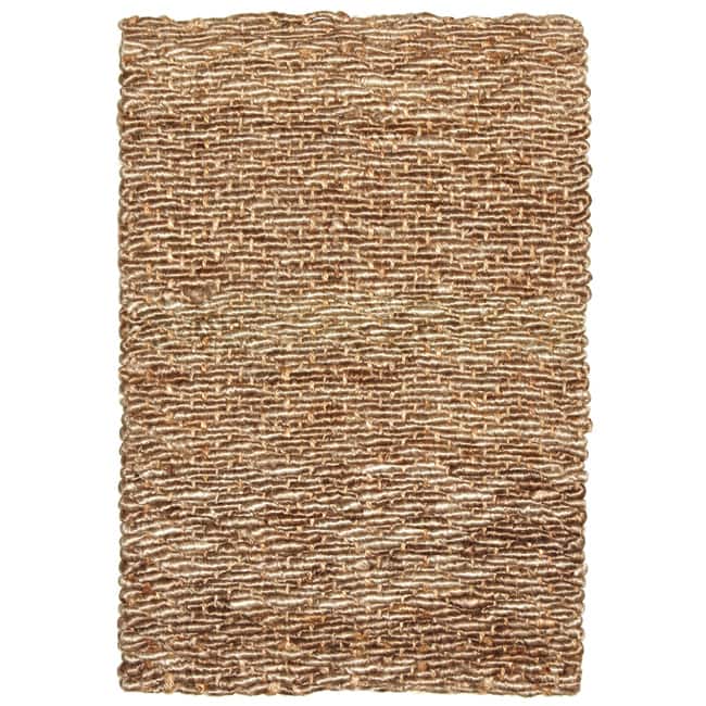 Devi Natural Tan Coir and Jute Rug