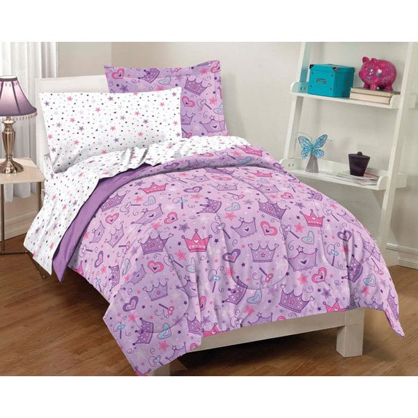 Shop Dream Factory Stars and Crowns Twin 5-piece Bed in a ...