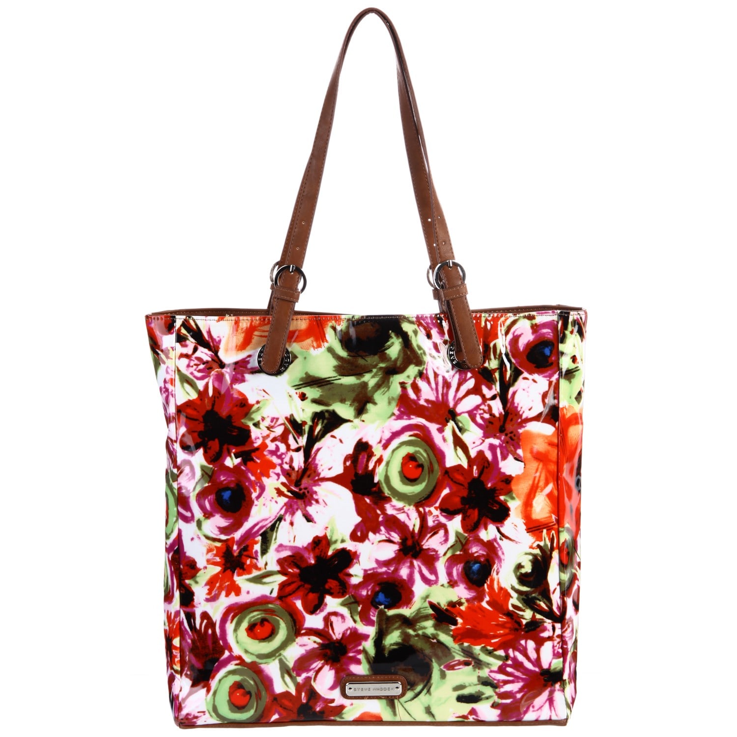 steve madden floral tote