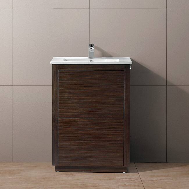 Vigo 24-inch Saba Freestanding Single Bathroom Vanity