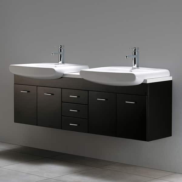 Vigo 59 Inch Double Bathroom Vanity 6276198 Vigo 59 Inch Double Bathroom Vanity
