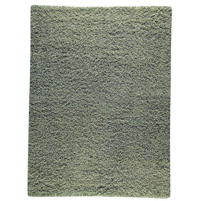 Handmade Shanghai Mix Green Wool Rug (India) - 4' x 6'