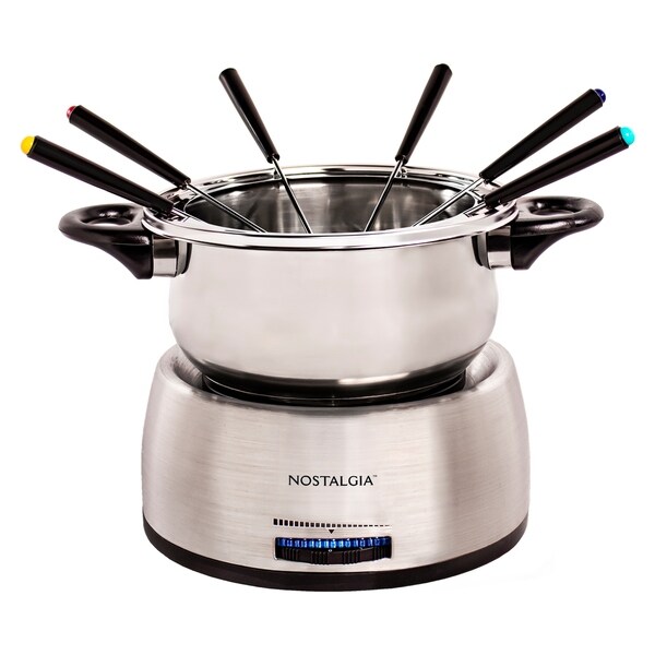 Nostalgia CFF1000 Mini Fondue Pot - Thumbnail 2