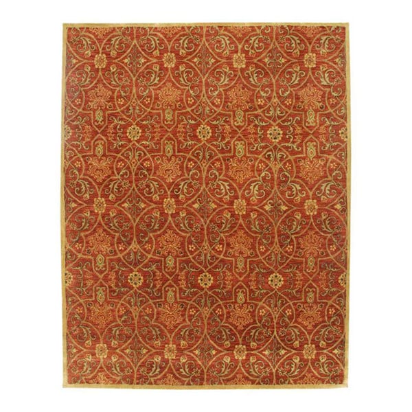 Hand-tufted Orosius Wool Rug (8' x 11')