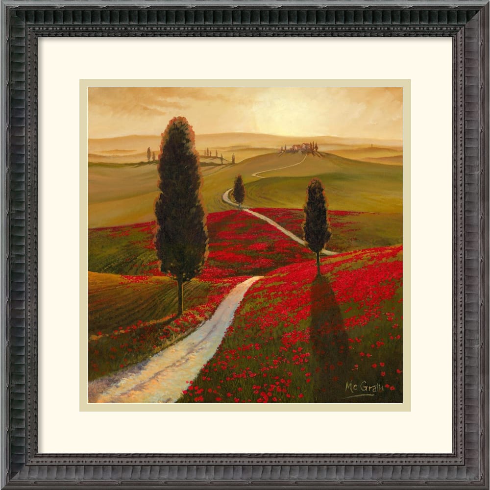 Thomas Mcgrath 'Tuscany' Framed Art Print