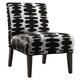 preview thumbnail 1 of 1, Tribecca Home Decor Black and Light Grey Lounge Chair