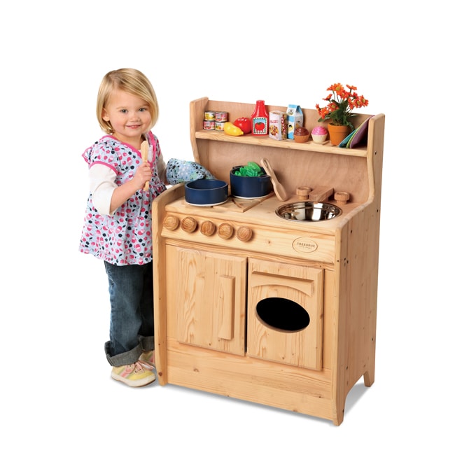 TreeHaus Wooden Play Kitchen - Bed Bath & Beyond - 6278337