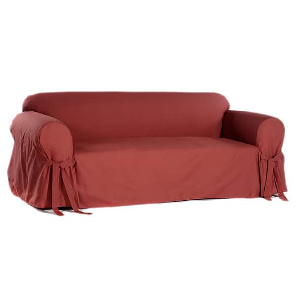 Shop Classic Slipcovers Machine Washable Cotton Duck Sofa