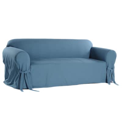 Classic Slipcovers Machine-Washable Cotton Duck Sofa Slipcover