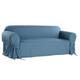 Classic Slipcovers Machine-Washable Cotton Duck Sofa Slipcover - Blue