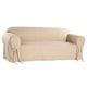 preview thumbnail 1 of 8, Classic Slipcovers Cotton Duck Casual-Fit Loveseat Slipcover