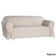 preview thumbnail 6 of 8, Classic Slipcovers Cotton Duck Casual-Fit Loveseat Slipcover Natural