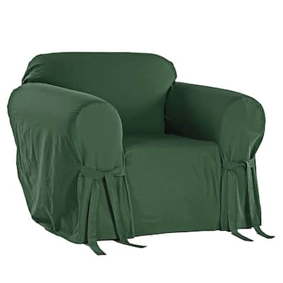 Classic Slipcovers Cotton Duck Chair Slipcover