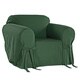 preview thumbnail 1 of 7, Classic Slipcovers Cotton Duck Chair Slipcover