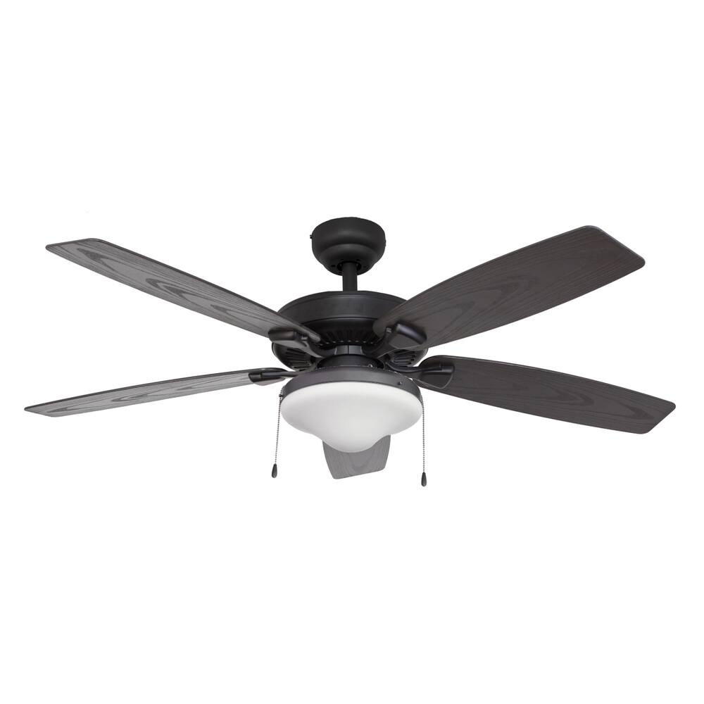Prominence Home Wharfside Globe Bronze 52-inch Ceiling Fan