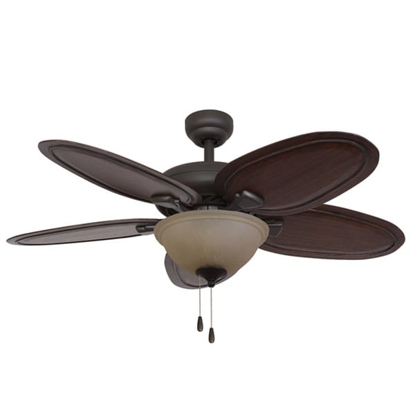 EcoSure Hamilton Bowl Light Bronze 52-inch Ceiling Fan - Free Shipping ...