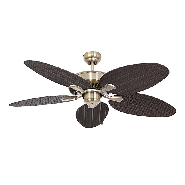 Ecosure Siesta Key Aged Brass 52 inch Ceiling Fan