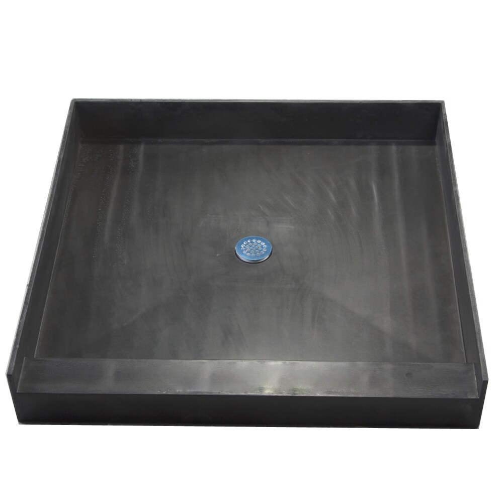 Redi Base 32 X Shower Pan Center Drain Left Dual Curb Free Redi Base 32 X Shower Pan Center Drain Left Dual Curb