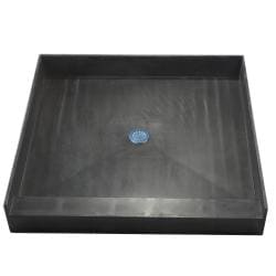 Redi Base 32 X Shower Pan Center Drain Left Dual Curb Free Redi Base 32 X Shower Pan Center Drain Left Dual Curb