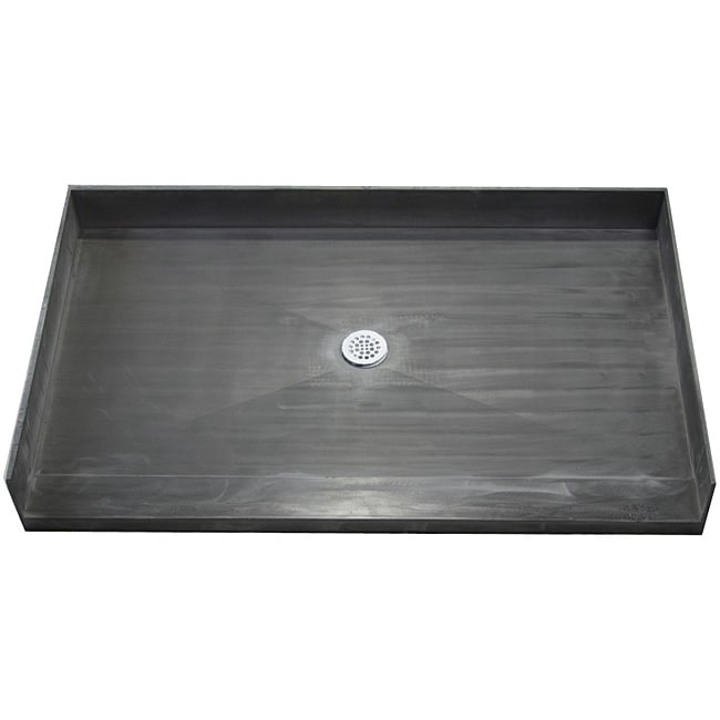 Shop Redi Base 32 X 48 Barrier Free Shower Pan With Center Drain Free