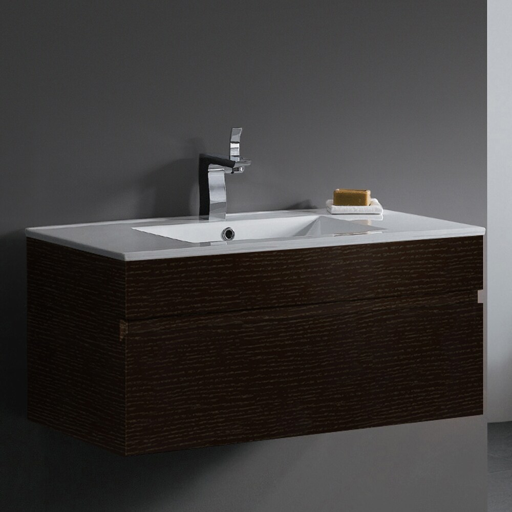 Vigo 35-inch Single Bathroom Vanity - Free Shipping Today ...