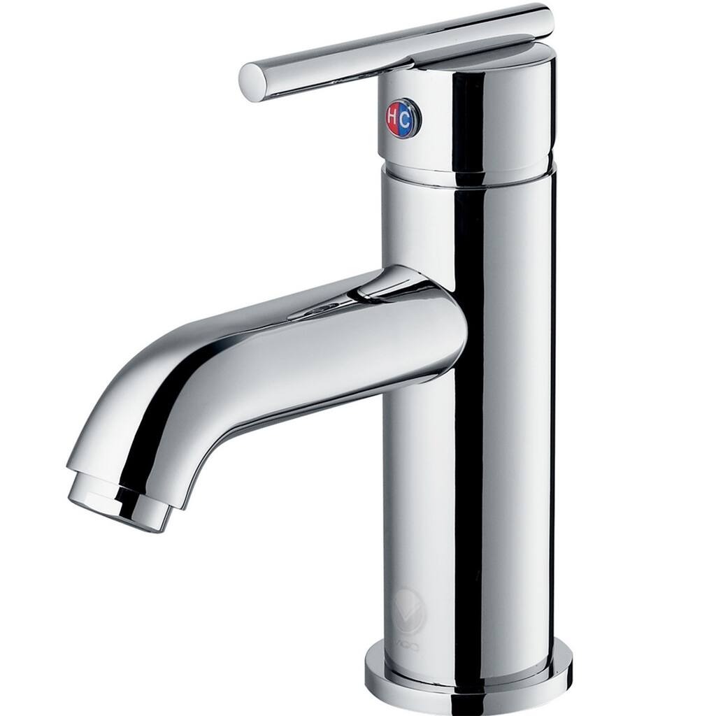 VIGO Setai Bathroom Single Hole Faucet in Chrome