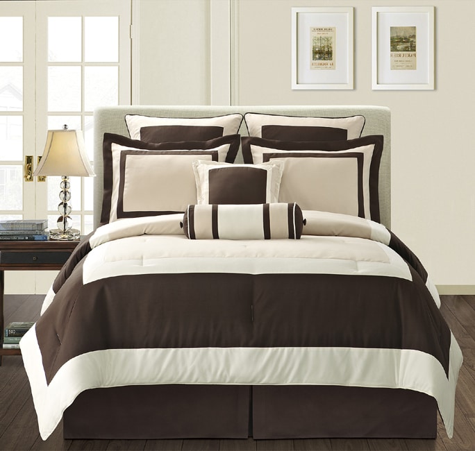 Shop EverRouge Gramercy Queen-size 12-piece Bed in a Bag ...